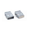 Insert modulaire Megabit, Raccordement à Sertir, femelle, 24 pin, 4A, Polycarbonate 